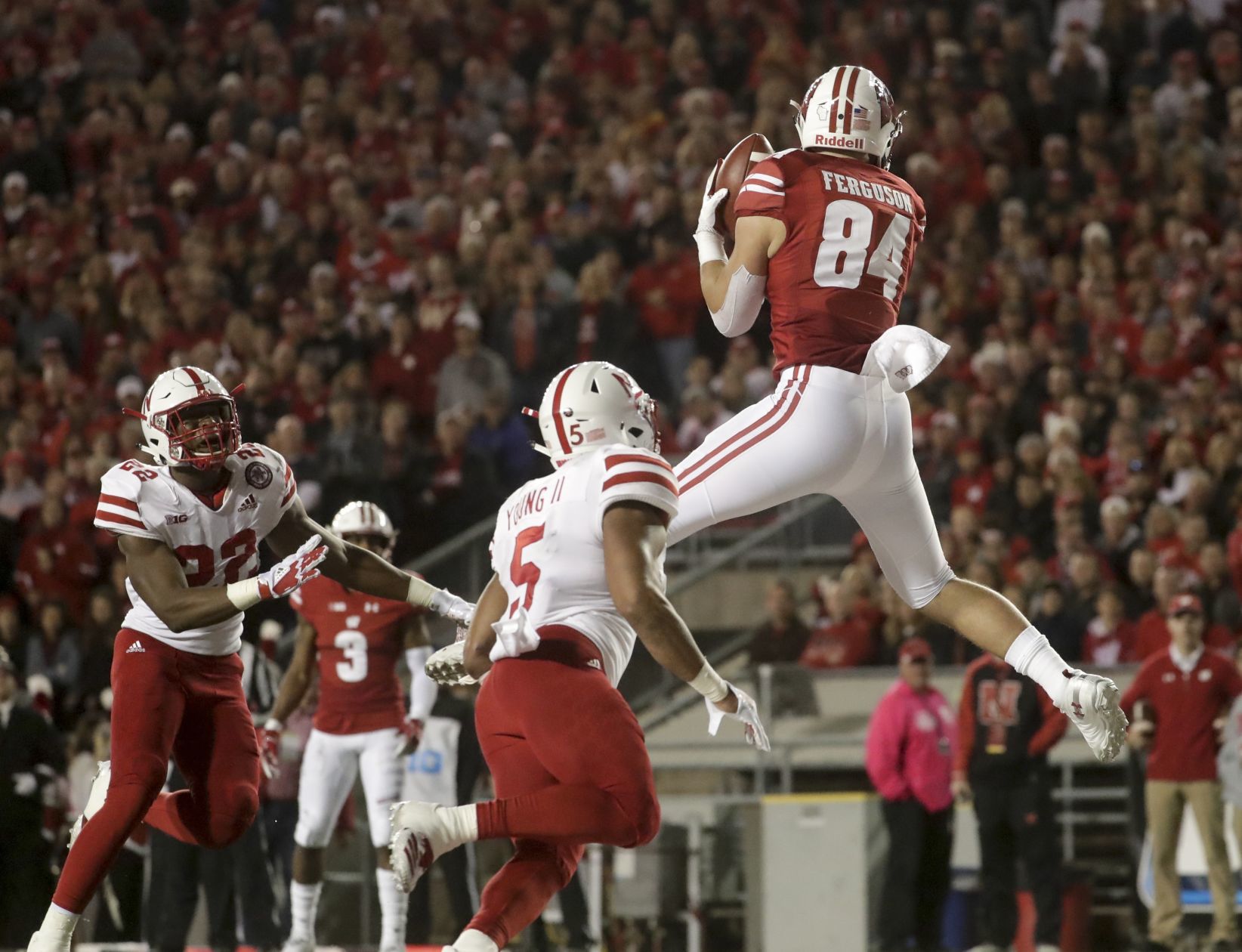 AP Nebraska Wisconsin Football